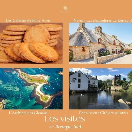 Hébergement de vacances La June Et Leon, Un Havre De Paix, 2-8 Pers Quimperlé